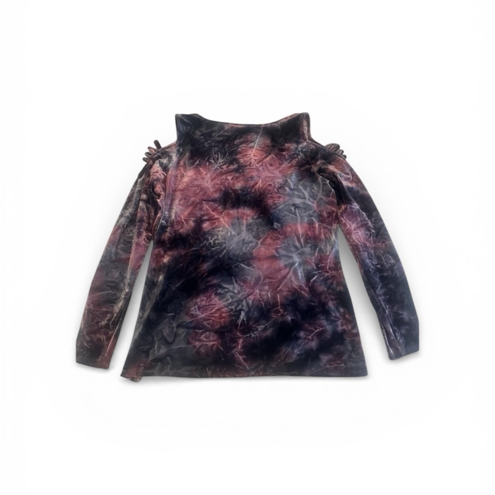 Rock Republic Womens‎ Fairy Grunge Crushed Velvet Top Size XL Whimsigoth Witchy